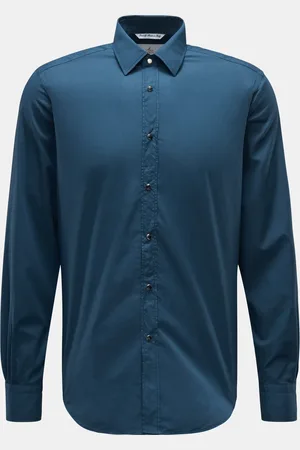 ACE DENIM Herren - Casual Hemd schmaler Kragen
