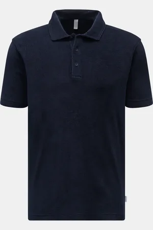 04651/A TRIP IN A BAG Herren - Frottee-Poloshirt 