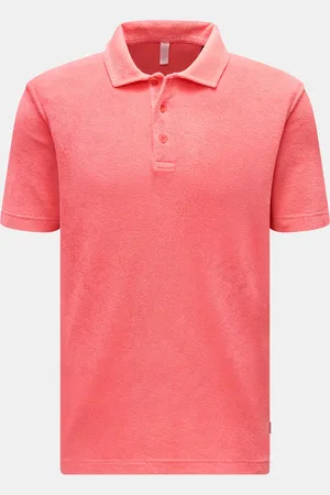 04651/A TRIP IN A BAG Herren - Frottee-Poloshirt 