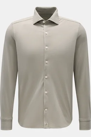 SONRISA Herren - Jersey-Hemd Haifisch-Kragen