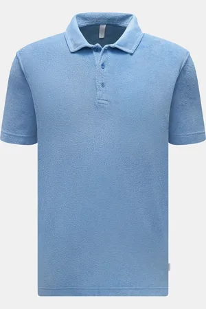04651/A TRIP IN A BAG Herren - Frottee-Poloshirt 