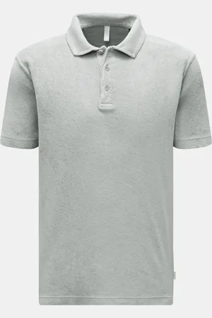 04651/A TRIP IN A BAG Herren - Frottee-Poloshirt 