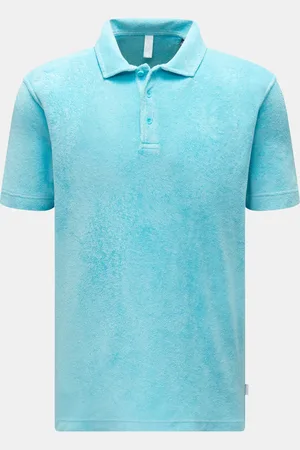 04651/A TRIP IN A BAG Herren - Frottee-Poloshirt 