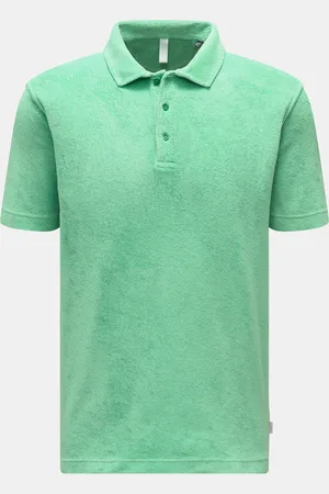 04651/A TRIP IN A BAG Herren - Frottee-Poloshirt 