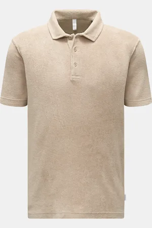 04651/A TRIP IN A BAG Herren - Frottee-Poloshirt 