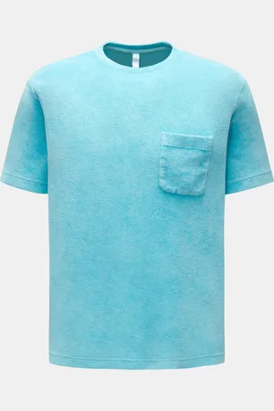 04651/A TRIP IN A BAG Herren - Frottee Rundhals-T-Shirt 