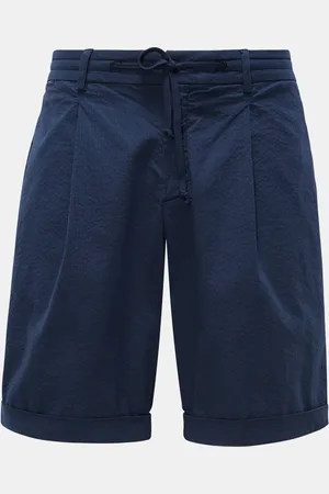 04651/A TRIP IN A BAG Herren - Seersucker-Bermudas