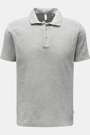 04651/A TRIP IN A BAG Herren - Frottee-Poloshirt 