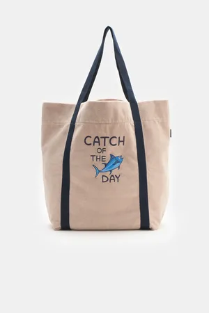 04651/A TRIP IN A BAG Herren - Frottee Tote Bag 