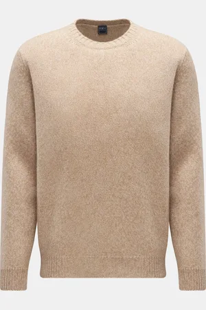 FEDELI Herren - Cashmere Rundhalspullover 