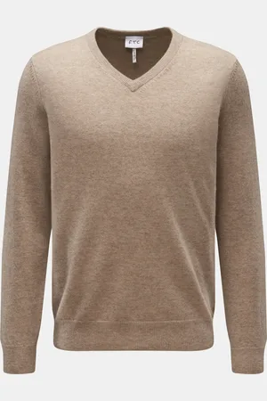 FTC Herren - Cashmere V-Neck Pullover