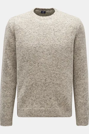 FEDELI Herren - Cashmere Rundhalspullover 