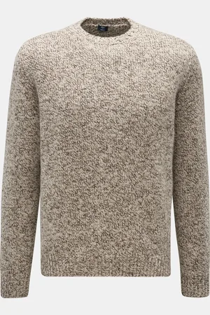 FEDELI Herren - Cashmere Rundhalspullover 