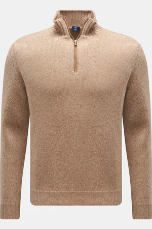FEDELI Herren - Cashmere Troyer meliert