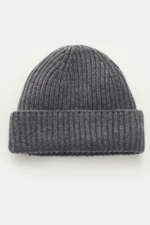 FEDELI Herren - Cashmere Mütze 