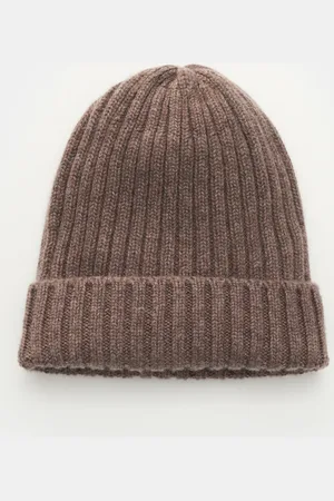 FEDELI Herren - Cashmere Mütze 