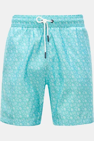 04651/A TRIP IN A BAG Herren - Badeshorts gemustert