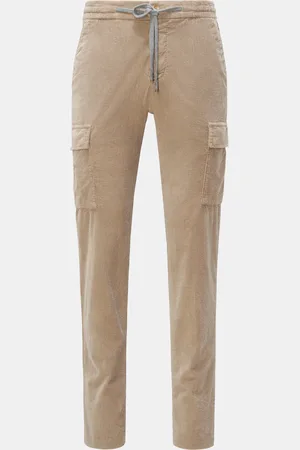 MARCO PESCAROLO Herren - Cord Cargo-Joggpants 