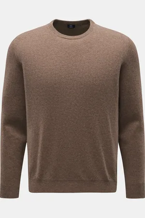 FEDELI Herren - Cashmere Rundhalspullover