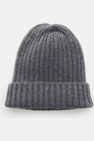 FEDELI Herren - Cashmere Mütze 