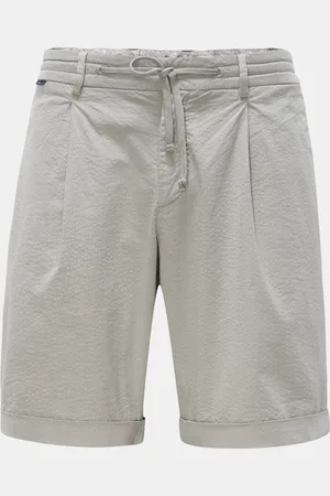 04651/A TRIP IN A BAG Herren - Seersucker-Bermudas