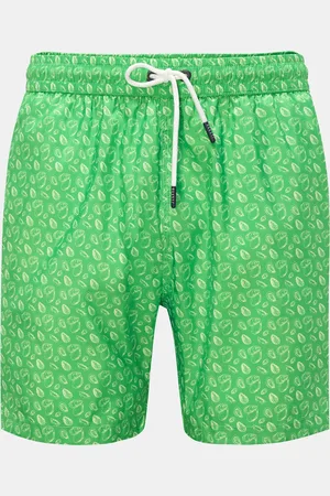 04651/A TRIP IN A BAG Herren - Badeshorts gemustert