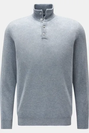 FEDELI Herren - Cashmere Pullover 