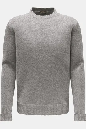 Cruciani Herren - Cashmere Rundhalspullover meliert
