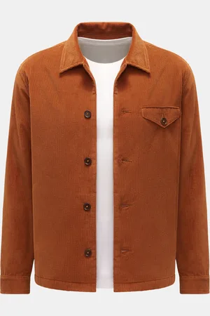hindustrie Herren - Cord-Overshirt