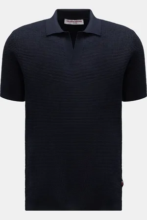 Orlebar Brown Herren - Kurzarm-Strickpolo 