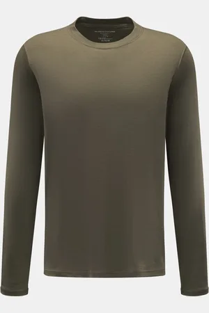 Majestic Herren - Rundhals-Longsleeve