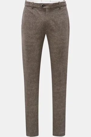 Circolo Herren - Jersey-Hose /dunkelbraun meliert