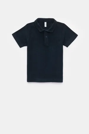 04651/A TRIP IN A BAG Herren - Kinder Frottee-Poloshirt 