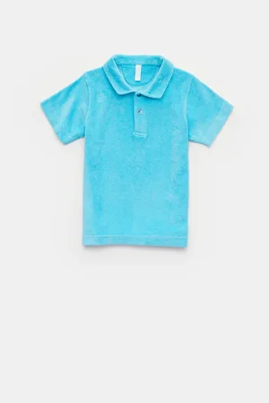 04651/A TRIP IN A BAG Herren - Kinder Frottee-Poloshirt 