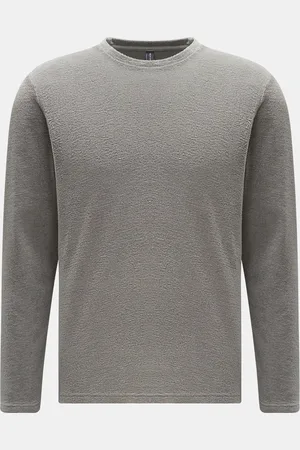 04651/A TRIP IN A BAG Herren - Frottee Rundhals-Longsleeve 