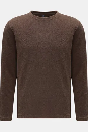 04651/A TRIP IN A BAG Herren - Frottee Rundhals-Longsleeve 