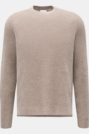 FTC Herren - Cashmere Rundhalspullover meliert