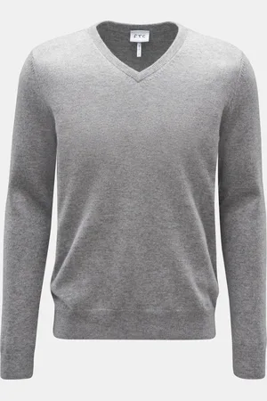 FTC Herren - Cashmere V-Neck Pullover