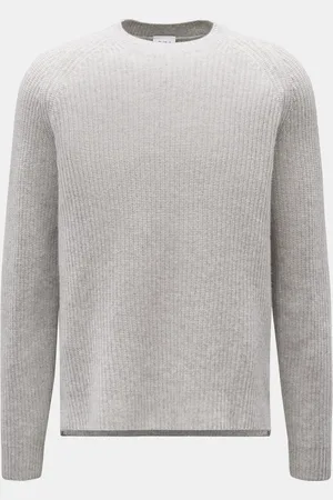 FTC Herren - Cashmere Rundhalspullover meliert