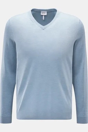 FTC Herren - Feinstrick V-Neck Pullover