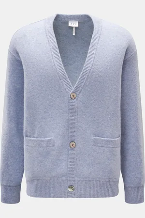 FTC Herren - Cashmere Cardigan meliert