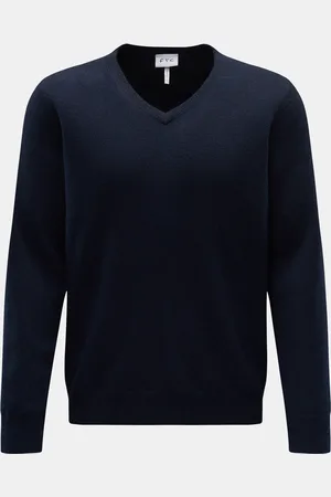 FTC Herren - Cashmere V-Neck Pullover