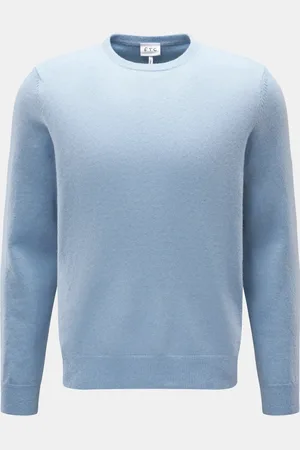 FTC Herren - Cashmere Rundhalspullover meliert