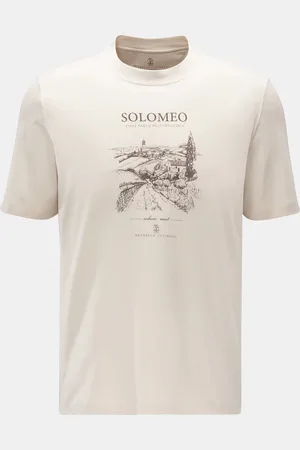 Brunello Cucinelli Herren - Rundhals-T-Shirt 