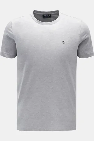 Dondup Herren - Rundhals-T-Shirt meliert