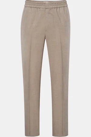 Ami Herren - Woll-Joggpants meliert