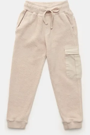 04651/A TRIP IN A BAG Herren - Kinder Fleece-Cargo-Sweathose 