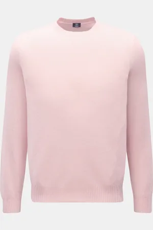 FEDELI Herren - Cashmere Rundhalspullover 