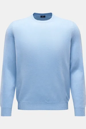 FEDELI Herren - Cashmere Rundhalspullover 