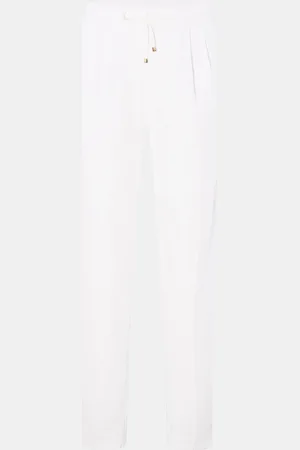 Brunello Cucinelli Herren - Leinen Joggpants 